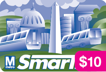 SmarTrip® Card with $8 Stored Fare Value